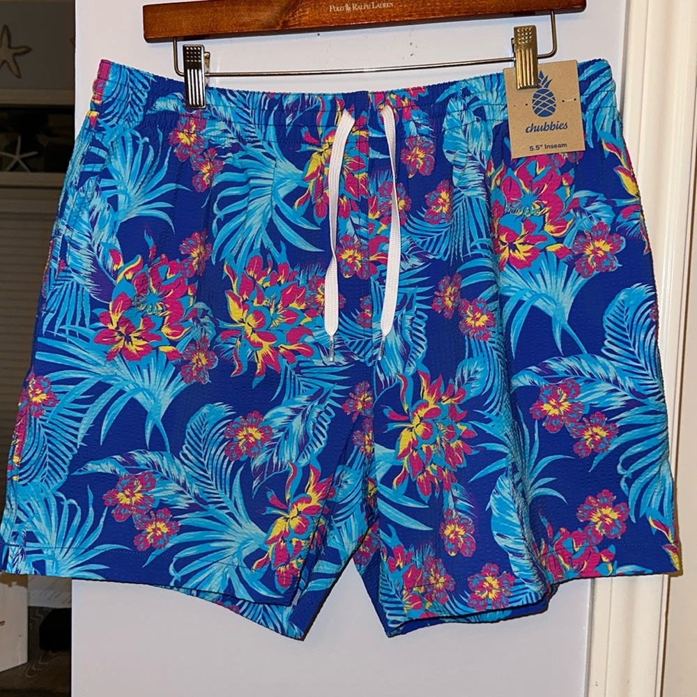 Chubbies “The Palmas” Swim Trunks